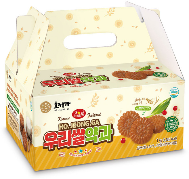 호정가 우리쌀약과, 1kg, 1개