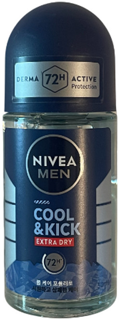 니베아 데오드란트 롤온 맨쿨킥, 5개, 50ml