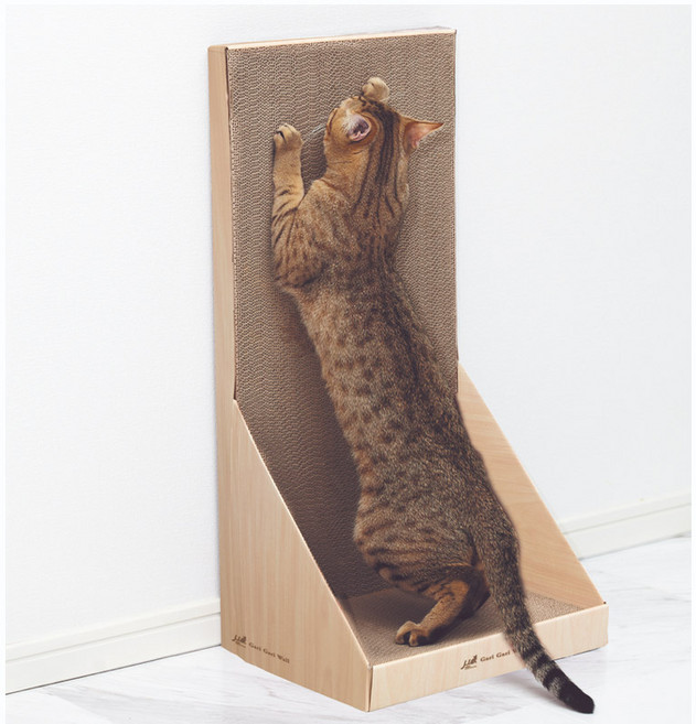 가리가리 월 고양이 스크래쳐, 베이지, 1개