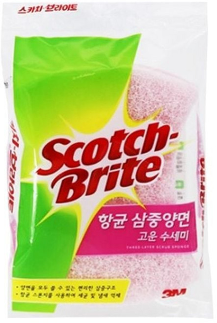 혜문전방 스카치브라이트 삼중양면고운수세미(SD-100DB), 빠른배송, 1개, 1개