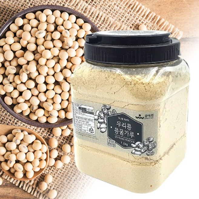콩예원 국내산 우리콩 서리태 콩물가루, 1.2kg, 1개