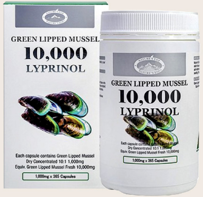 네이처스탑 초록홍합 10000mg 365정, 1개