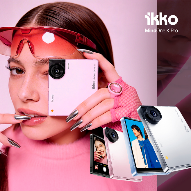 [공식] IKKO 마인드원 K Pro 자급제폰 (나의 첫번째 세컨폰 이코 MindOne K), 256GB, 화이트