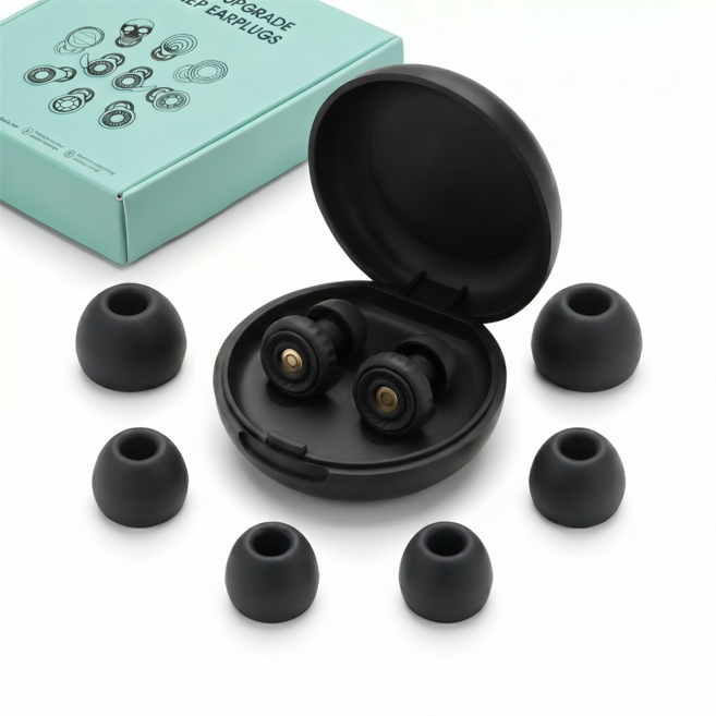 뮤톤 소음차단 이어플러그 귀마개 수험생 학습용 실리콘 99% 대치동귀마개, 1개, 블랙