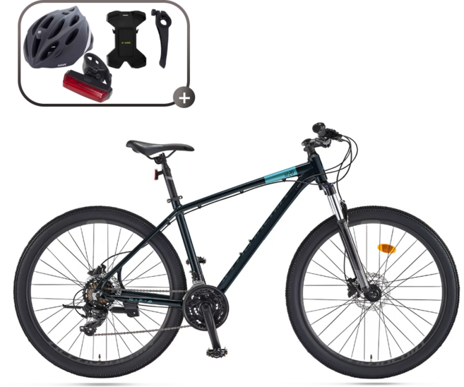 2026 삼천리 27.5 아팔란치아 M20 21단 알루미늄 프레임 산악 자전거 MTB, 1개, 179cm, 다크 그린 블랙(M,16)