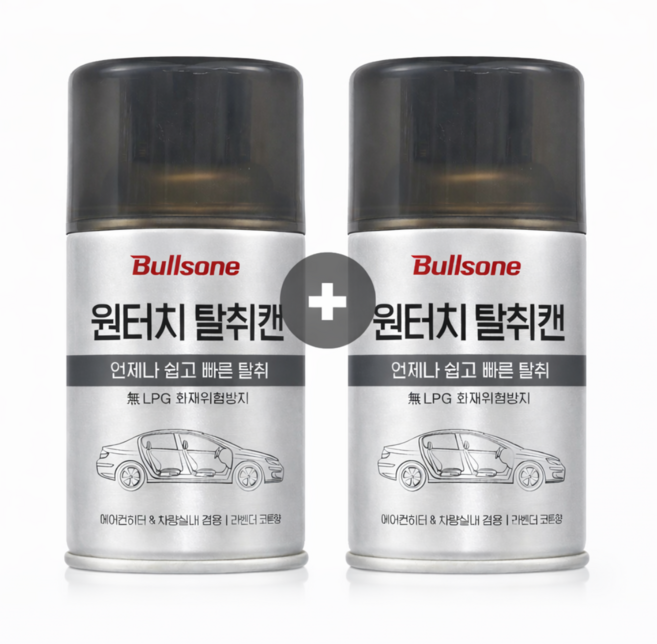 불스원 살라딘 원터치 살균 차량용탈취제, 112g, 2개