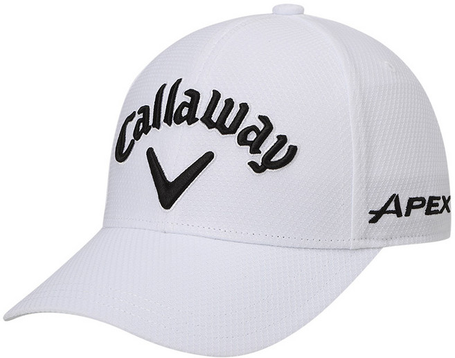 캘러웨이 2026 투어 허니콤 모자, 화이트블랙