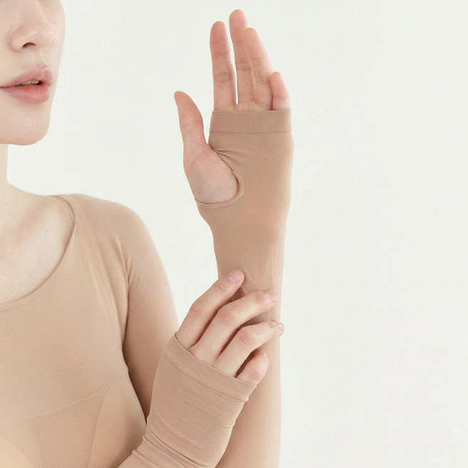 엠엠스포츠 여성 UV차단 스킨핏 이너탑 이너티 골프 이너웨어