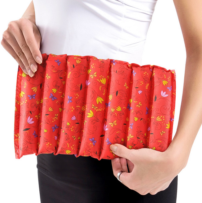 아이러브허브 다용도 찜질팩 중형 레드 ASL-2002V, 1개