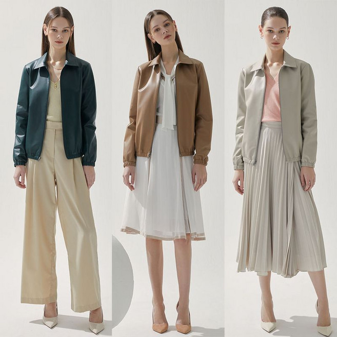 헤스티지 여성 양가죽 자켓