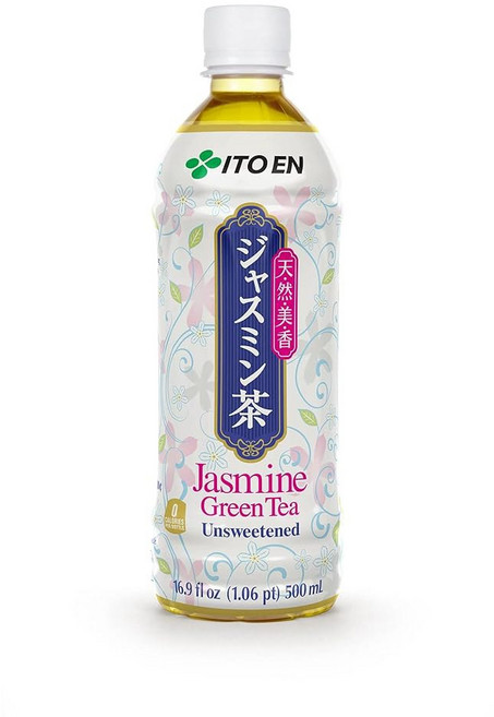 이토 엔 티 오이 오차 녹차 무가당 16.9온스(12팩), Jasmine, 16.9 Ounce (Pack of 12)