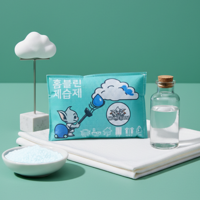 홈블린 반영구 실리카겔 습기제거제 제습제 B155, 200g, 2개