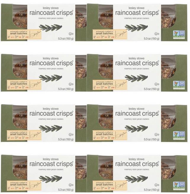 캐나다 레인코스트 크리스프 백악관 쿠키 크래커 로즈마리 건포도 피칸 150g 8개 햇님 과자