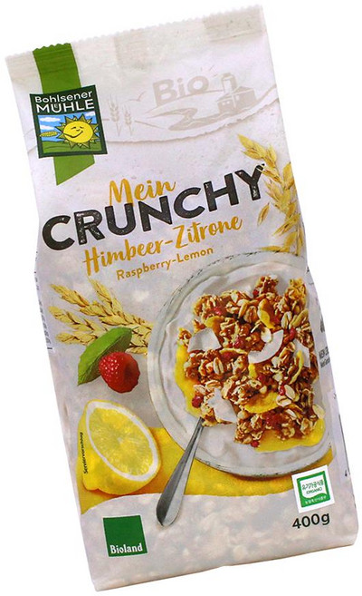 볼제너뮬러 유기농 요구르트 레몬 크런치 400g 시리얼, 1개