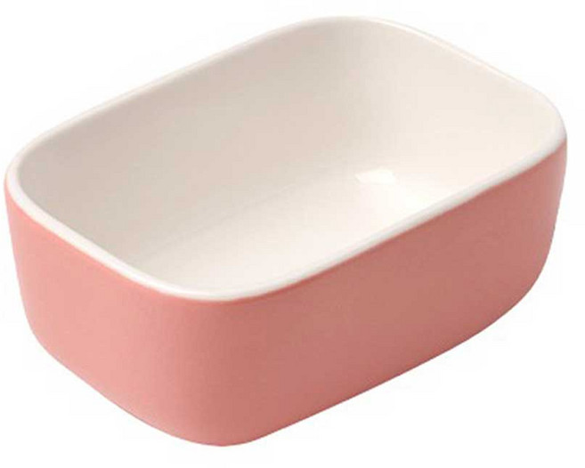 에디슨 도자기볼 이유식기 (흡착식판별매) 색상 택1 어린이집 유치원 급식 밥그릇 도시락볼, 핑크 EC2476, 1개