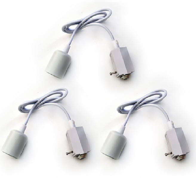 960mm LED 볼전구 레일 소켓, 화이트, 3개