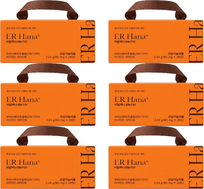 이알하나 80mg x 28정 6개 / DY