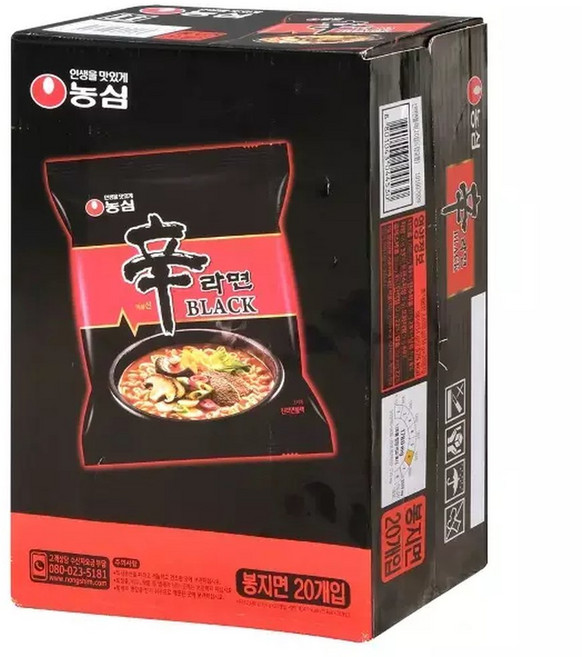 농심 신라면 블랙 134g 20개