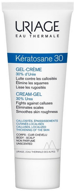 URIAGE 프랑스 정품 유리아쥬 케라토산 30 우레아 30% 젤 크림 75ml KERATOSANE 30, 1개