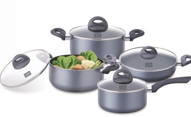 키친플라워 IH 세라믹 양수냄비, 24cm, 혼합 색상, 1개