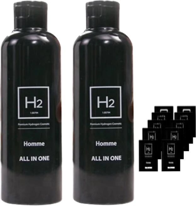 H2옴므 올인원 남성 화장품 스킨 로션 에센스 200ml, 1개 - 쿠팡
