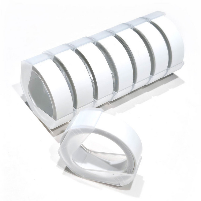 모텍스 또각이 점자표시 리필 테이프 12mm 투명 8개 1박스