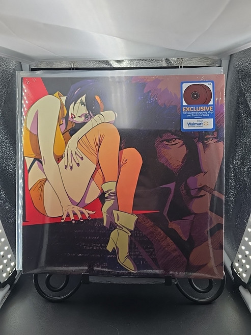 (수입 LP) Cowboy Bebop Soundtrack 2LP Walmart Exclusive Burgundy Vinyl Poster MINT 5, (수입 LP) Cowboy Bebop Soundtrac