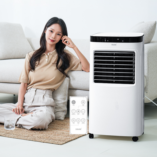 한경희 저소음 가정용 냉풍기 에어쿨러, 15L냉풍기