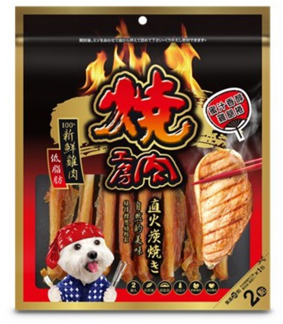 日初 Sunrise 燒肉工房 寵物零食, 1個, 4蜜汁香醇雞腿捲, 蜜汁香醇雞腿捲