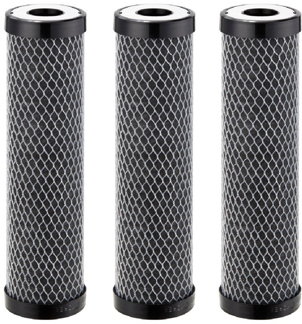 하우징필터 블럭 카본 필터, 10인치 250mm, 3개