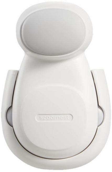 은성 자동회전 도어스토퍼 손끼임 문닫힘 방지, 1개, 그레이