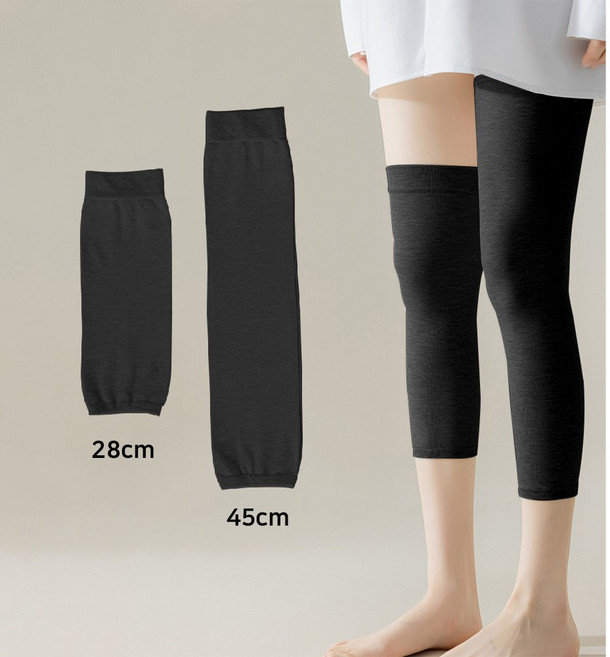 캔모어 레그 워머 무릎 발토시, 28cm, 블랙