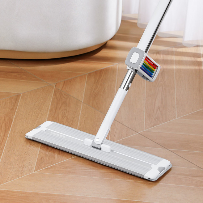 조이보스 노터치 슬라이드 극세사 밀대걸레 세트, 1개