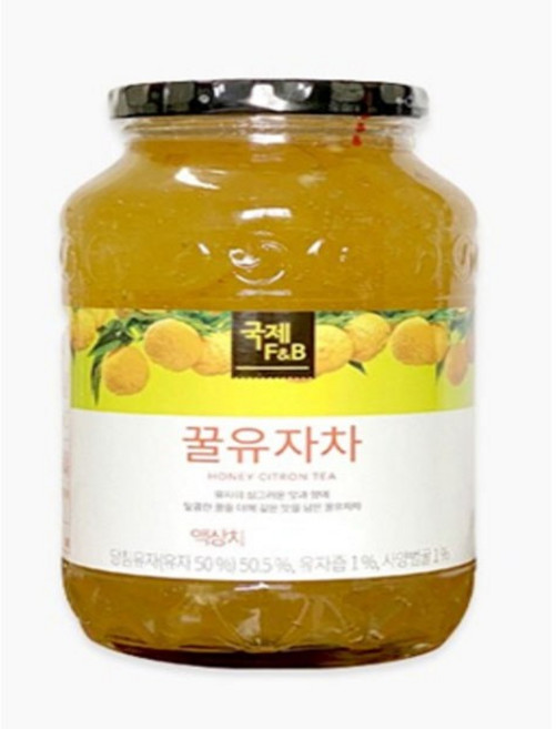 국제F&B 고흥꿀유자차1kg, 1개입, 1개, 1kg