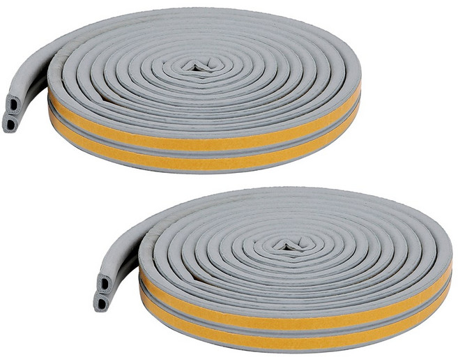 레디보드 틈새 문풍지 2.5M, 4개, 그레이