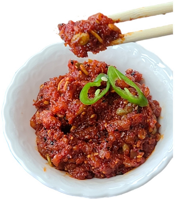 씨앗젓갈 강경젓갈 영진 청어알 견과류 비빔양념, 200g, 1개