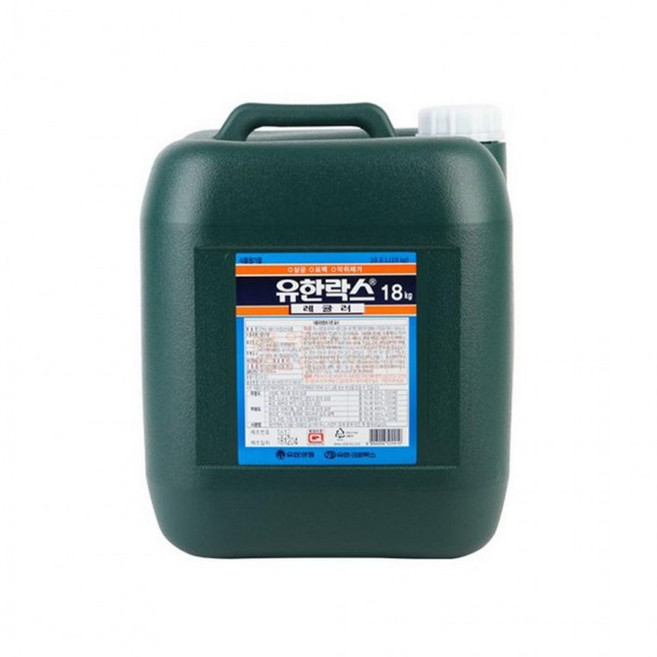 유한락스 18kg 대용량 말통곰팡이제거제 살균소독제 화장실청소 주방청소 욕실청소 건물 청소세제, 본상품선택, 1개