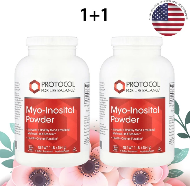 프로토콜포라이프밸런스 미오 이노시톨 파우더 454g, 2개 - 쿠팡