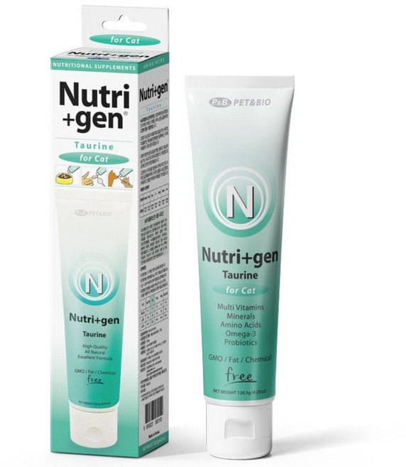 뉴트리플러스젠 고양이 타우린 영양제, 종합영양제, 120.5g, 1개