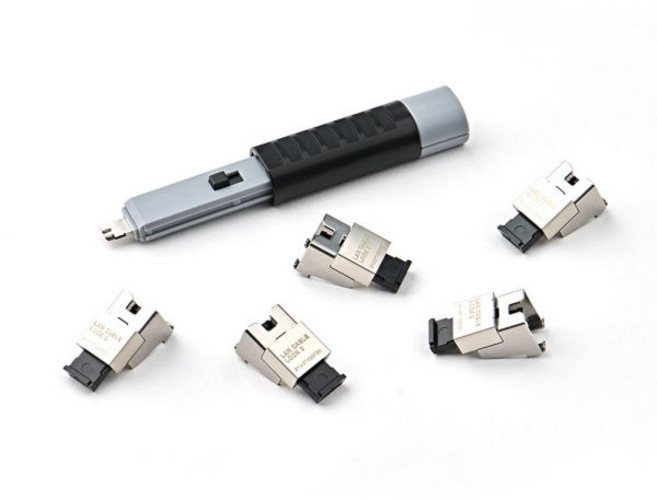 스마트키퍼 랜케이블락2 5P + 베이직 락키 세트 RJ45 랜포트 잠금 해제 차단 장치 시스템 물리 보안 NC13PK, 랜케이블락2 5P + 베이직 락키 1P, 블랙(BK), 1개