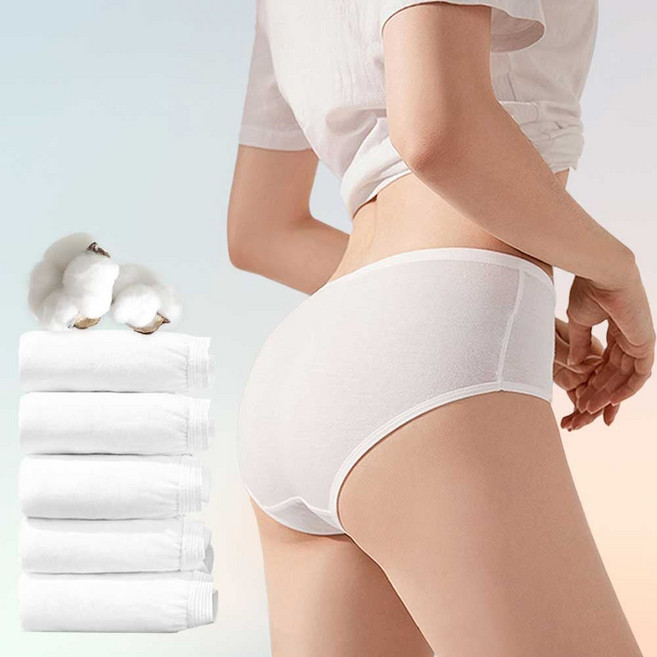일회용 순면 100% 위생 팬티 여성 속옷 여행용 휴대용 hes+757sT