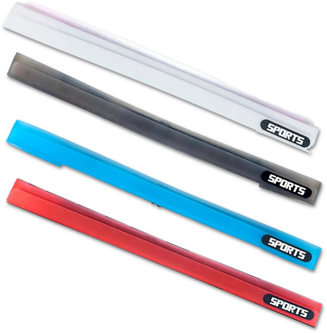 인센업 스포츠 헤어밴드 남자 여자 운동 헬스 논슬립 실리콘 헤어밴드 1+1, 1개, 블루,레드