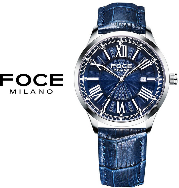포체밀라노 커플시계 남성용 / 여성용 천연 가죽 시계 40/26mm FM5879