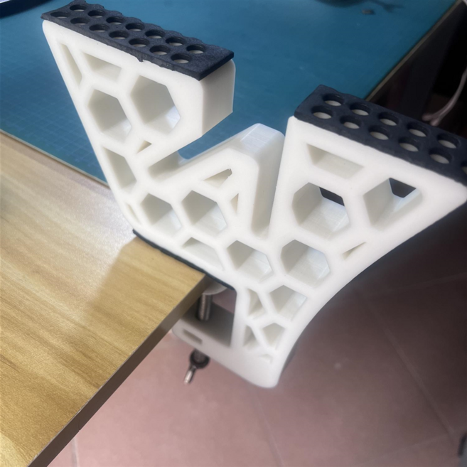 스키 튜닝 바이스 클램프 프레임 고정틀 튜닝브래킷 작업 받침대, 1개, 화이트 1개