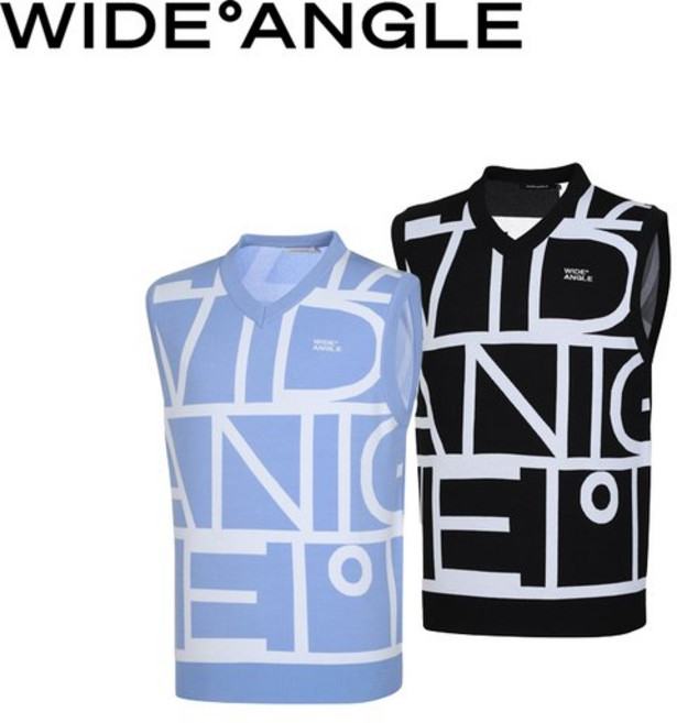 와이드앵글 24 SS 남성 CO 모노그램 브이넥 봄 베스트 WMP24K72 2906743