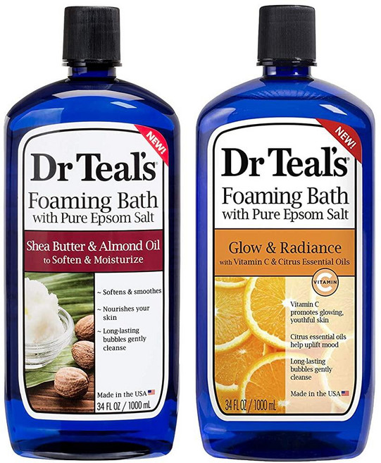 닥터틸즈 시어버터 & 비타민C 시트러스 포밍 배스 1000ml 2종 세트, 닥터틸즈 시어버터 & 비타민C 시트러스 포밍 배스 10, 1개, 1L