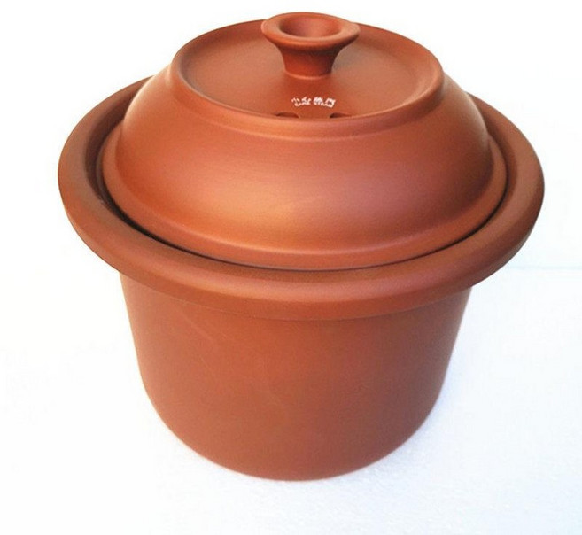 슬로우 쿠커 멀티 YILI 자색모래전골냄비 K800A 죽 중탕기 국 찌개 약탕기 황토, C. 3.8L 자사 내통 + 뚜껑