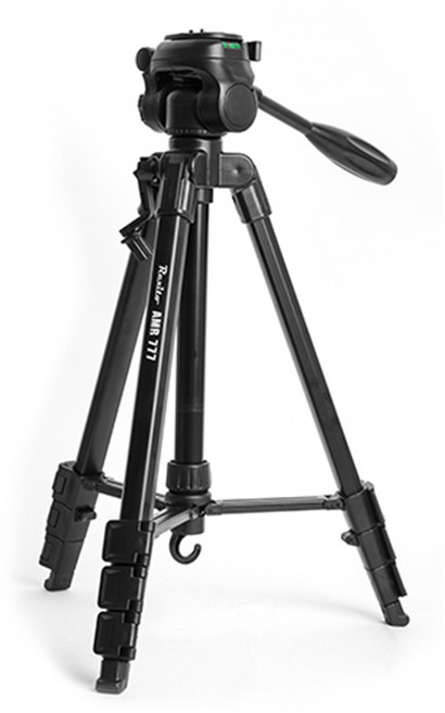 매틴 알루미늄삼각대 블랙, AMR777, 1개