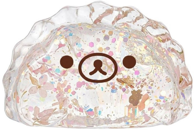 투명 글리터 만두쿠마 리락쿠마 말랑이 슬랑이 스퀴시