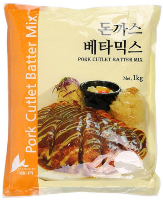 이슬나라 돈까스 베타믹스, 1개, 1kg